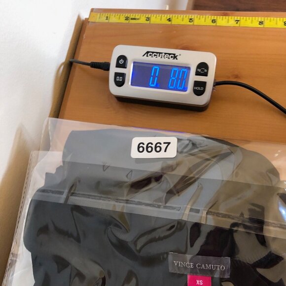 Vince Camuto Top Womens Extra Small Black Cutout Mock Neck Sleeveless Tunic Knit - Picture 9 of 9